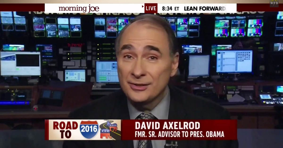 Axelrod: You Hear 'Ready for Hillary.' It's Like, Ready for What?