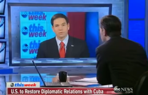 Rubio Slams Obama’s Cuba Policy