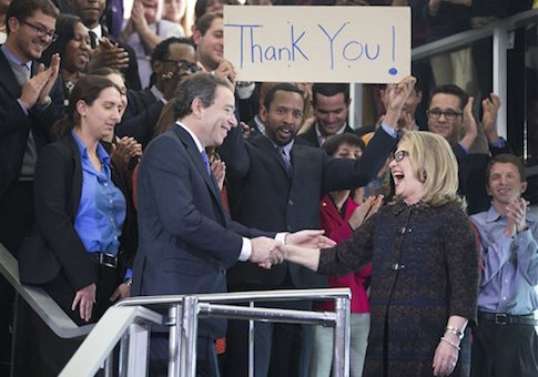 Clinton to Give Top Campaign Role to Husband of CNN VP