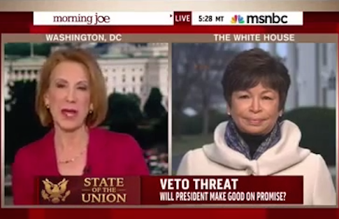 Carly Fiorina Calls Out Valerie Jarrett for White House War on Women