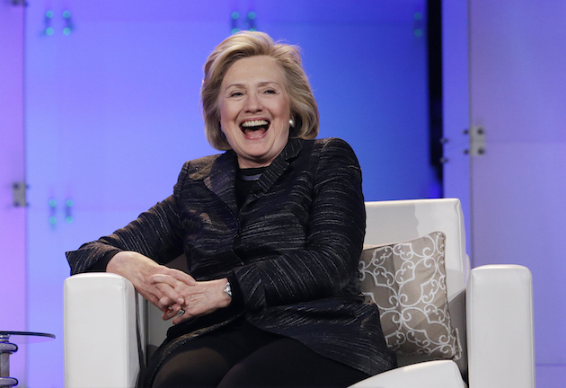 Hillary Clinton Beclowns the Media