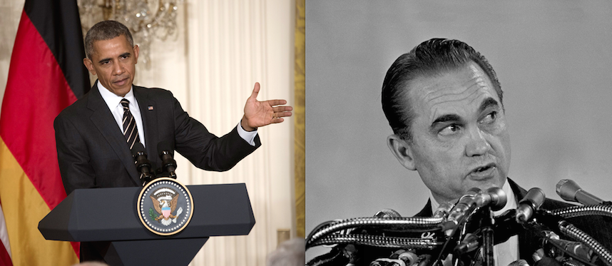 Barack Obama, David Axelrod: Meet George Wallace