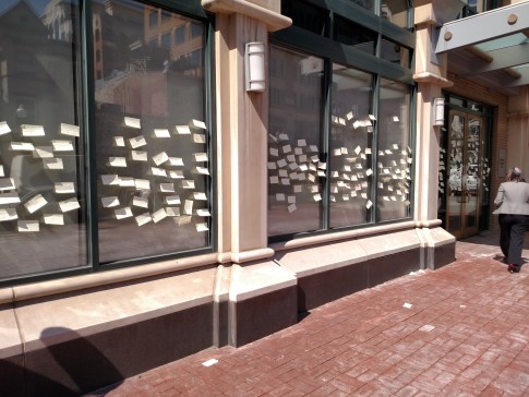 J Street Litters During Hillel Protest