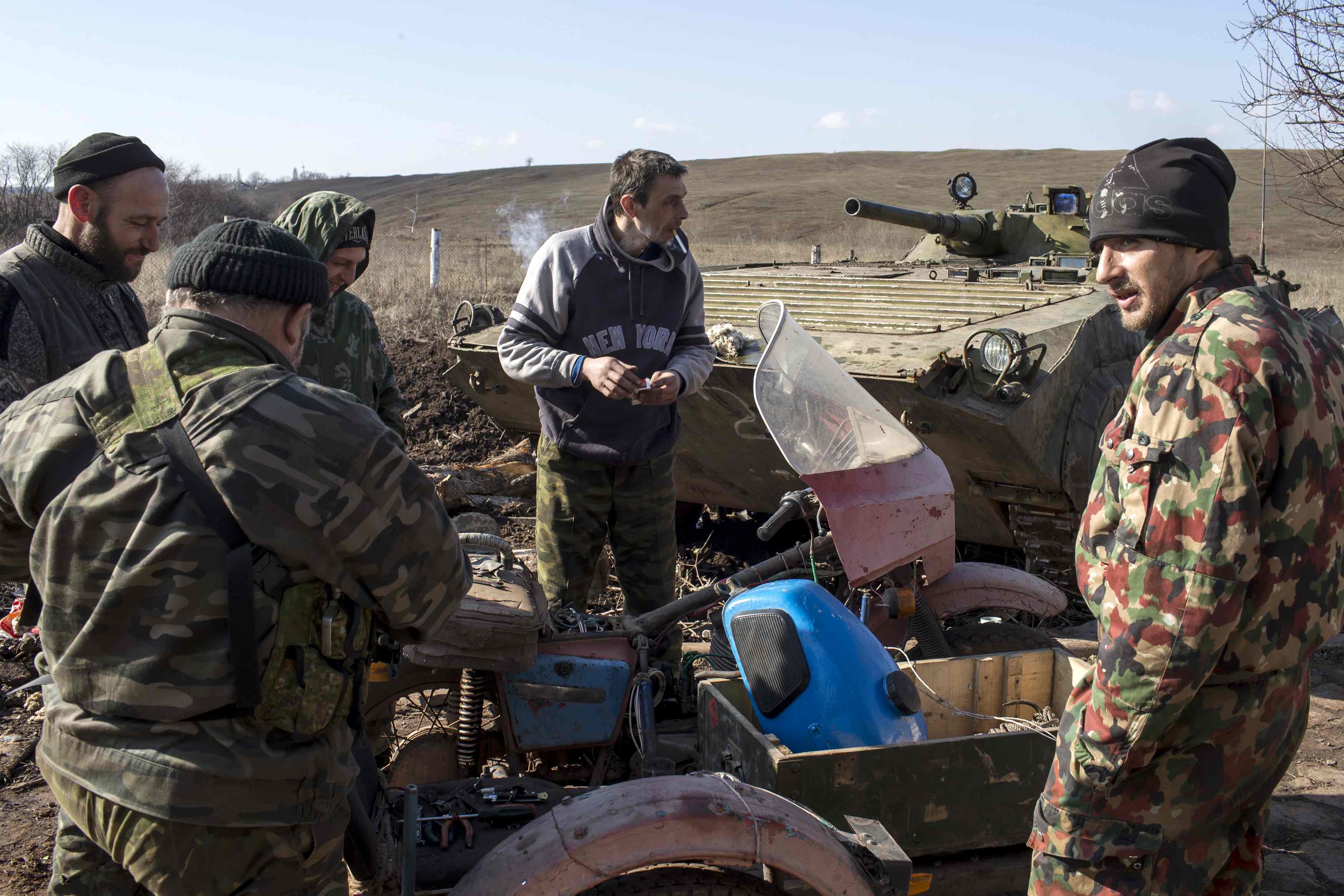 U.S. Slaps Sanctions on Ukrainian Rebels, Russian Bank