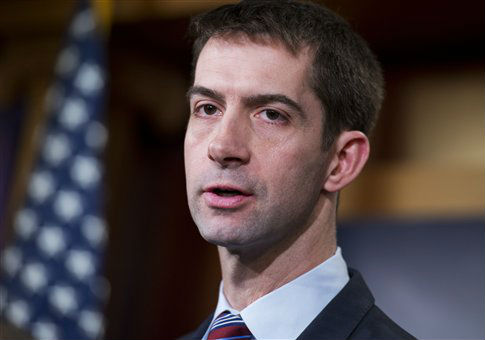 Cotton Calls for Lifting Spending Caps on Defense Later This Year