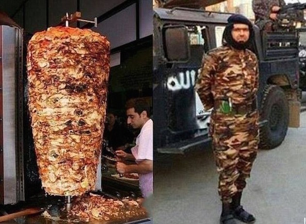 Terrorist Commander of ISIS Looks Like a Shawarma Kebab