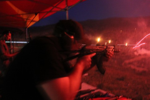 I Spent Three Days in the Desert With Machine Guns