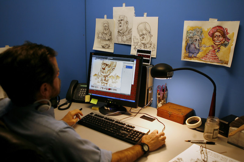 THE POLITICO's Cartoonist Is Just the Worst, You Guys