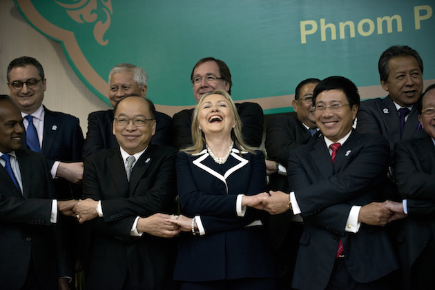 As Hillary Stays Mum on Pacific Trade Deal, Corporate Backers Donate Millions to Clinton Foundation