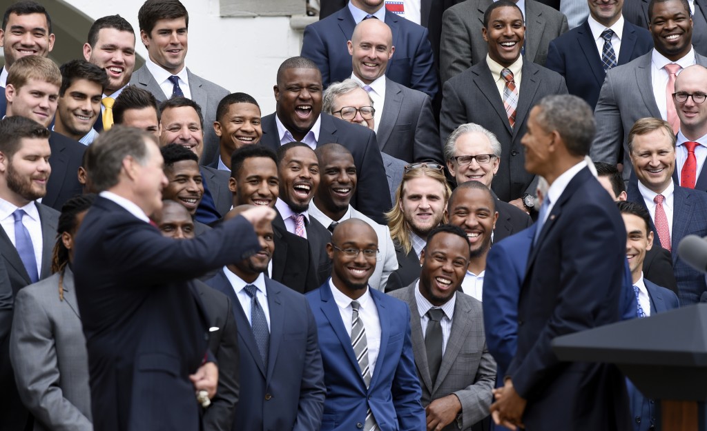 Super Bowl Champions Troll Obama