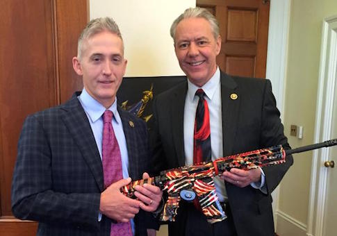 DC Attorney General ‘Looking Into’ Photo of GOP Lawmakers Holding AR-15 on Hill