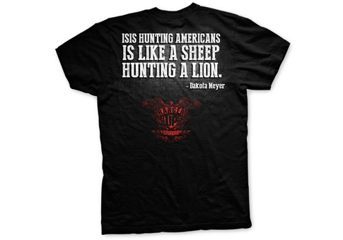 Medal of Honor Recipient Dakota Meyer Unveils Kick-Ass Anti-ISIS Shirt