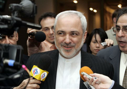 Iranian Foreign Minister ‘All Smiles’