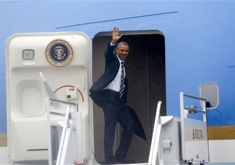 Obama’s Earth Day Flights Cost Taxpayers $866,615