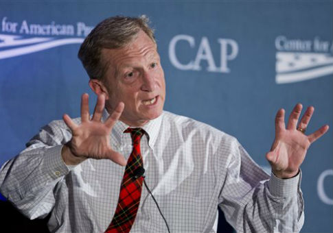 Steyer Nonprofit Owns Stake in Green Energy Investment Firm