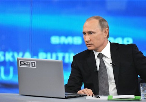 Russian Police Raid Office of Opposition Group During Putin Show