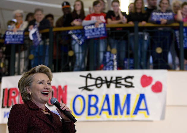 Flashback: The Time Hillary Clinton Was Brought to Tears at the Thought of an Obama Presidency