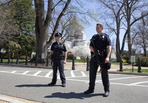 Capitol Police Keep Leaving Their Guns in the Bathroom