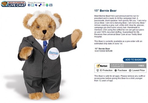 You'll Soon be Able to Sleep With Bernie Sanders for $80