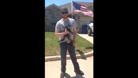 Irked by People Disrespecting Old Glory, Arizona Man Creates American Flag Challenge