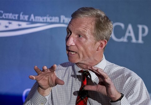 Tom Steyer Drops Climate Focus, 'Crowdsources the Resistance' Instead