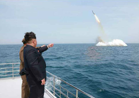U.S. Spy Agencies Closely Watched N. Korea Underwater Missile Test