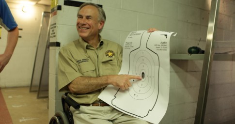 Texas Governor Abbott Goes Shooting After Signing New Pro-Gun Laws