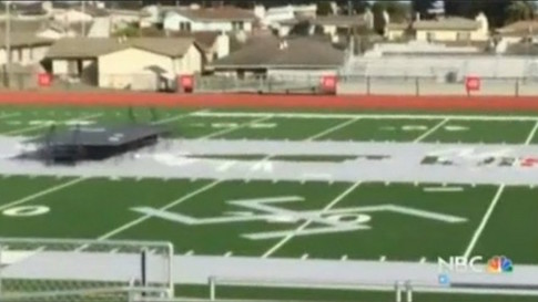 San Francisco Police Investigating Appearance of Swastika on Local Football Field
