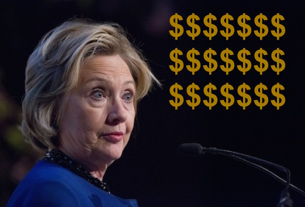 Hillary Clinton Made More than Bernie Sanders' Net Worth in One Speech