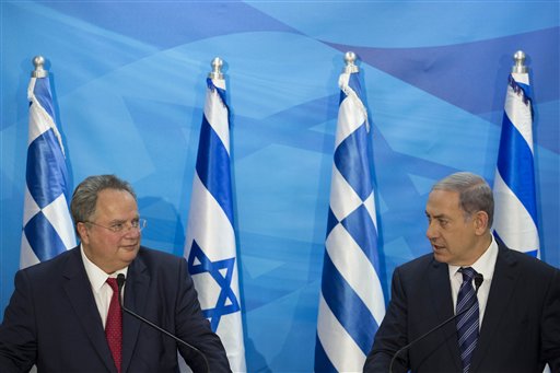 Greek Foreign Minister Visits Israel Amid Debt Crisis