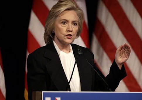 Heckler Thrown from Hillary Clinton Economic Speech After Wall Street Question