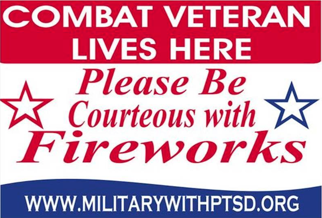 Veterans, 4th of July Fireworks, and PTSD