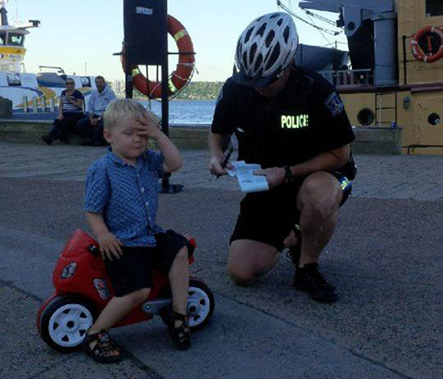 Three-Year-Old Given Parking Ticket