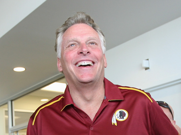 Virginia Governor Terry McAuliffe Hobnobs With Massive Racist