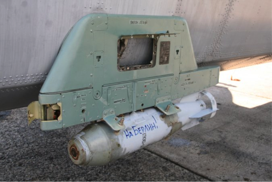 Russian Navy Posts Pictures of Bombs Reading 'For Stalin!', 'To Berlin!'