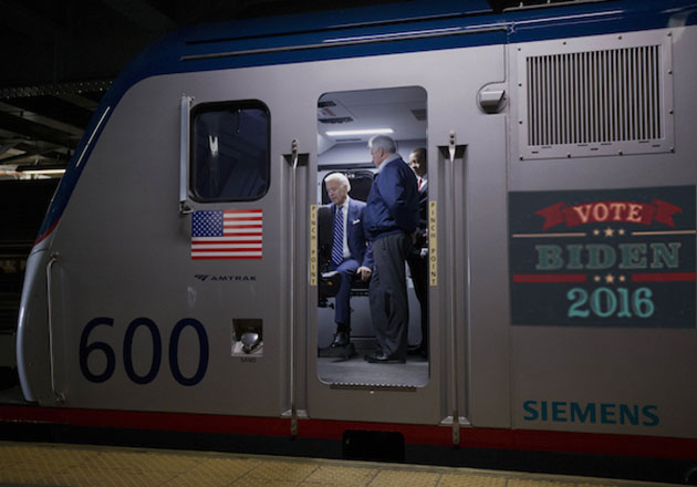 Report: The Biden Train Has Literally Left the Station