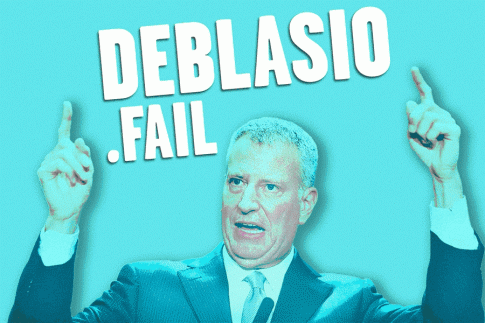 New York Post Launches Countdown to End of De Blasio Era
