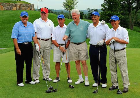 Bill Clinton Loves 'Racist' Donald Trump Golf Course