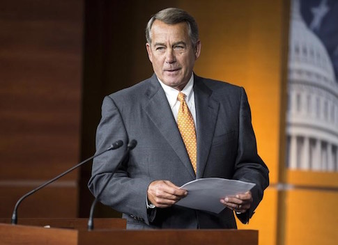 House Speaker Boehner to Resign Top Job End of October