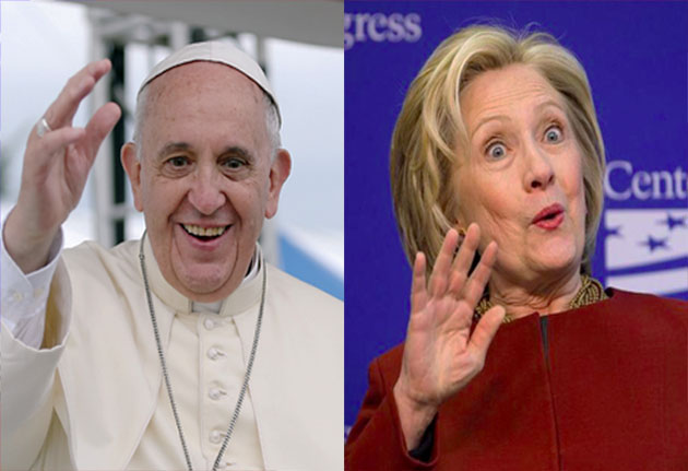 WHO SAID IT: Pope Francis or Hillary Clinton?