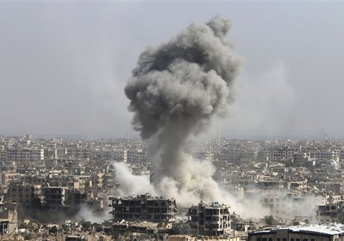 Russia Strikes More U.S.-Backed Rebels in Syria
