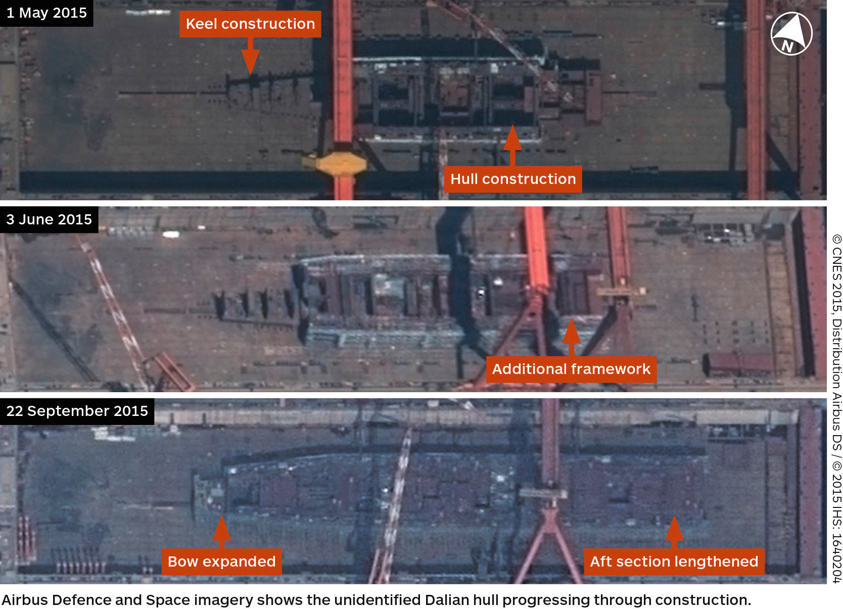 Images: China Might Be Building First Indigenous Aircraft Carrier