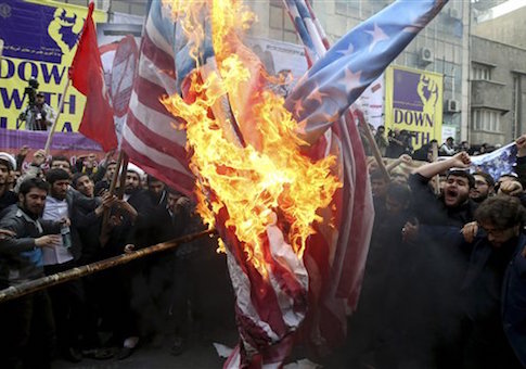 Iranians Rally Around ‘Down With U.S.’ Social Media Campaign