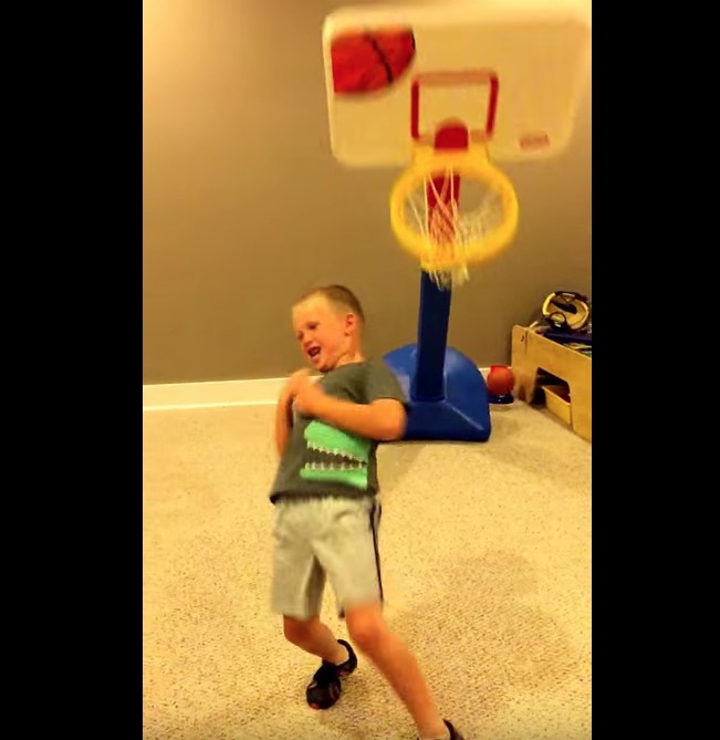 2015 Man of the Year: Kid Who Got Nailed by Indoor Basketball Hoop