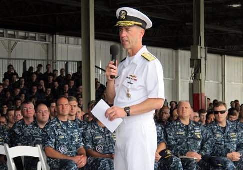 Top Navy Admiral Cites Increasing Competition from Russia, China