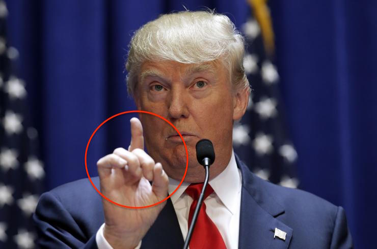 Three Suggestions to Help Donald Trump's Finger-Size Problem