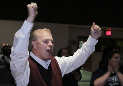 Strickland Celebrates Endorsement From Anti-Coal Group