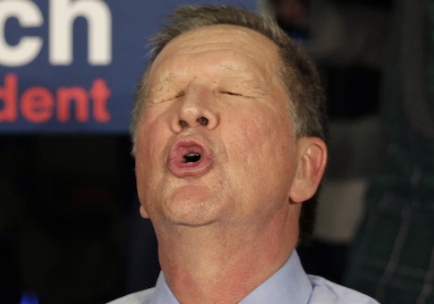 What Does John Kasich Think He’s Doing?