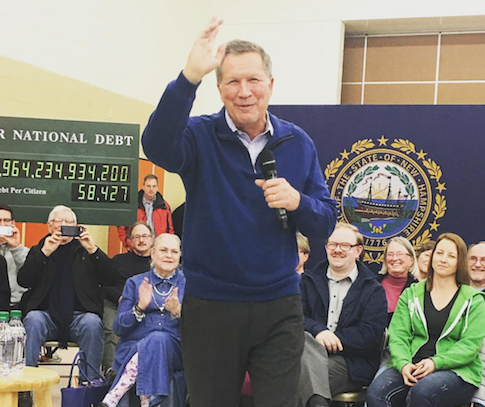 Kasich to MSNBC's Nicolle Wallace: 'Could I Co-Host With You?'