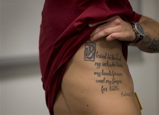 Marine Corps Updated Tattoo Policy Keeps Ban on Sleeves, Neck Ink